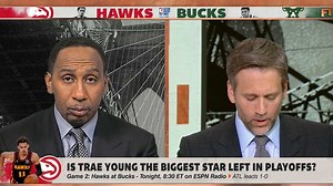 "Trae Young is the biggest star left in these playoffs." —Max Kellerman | ESPN First Take