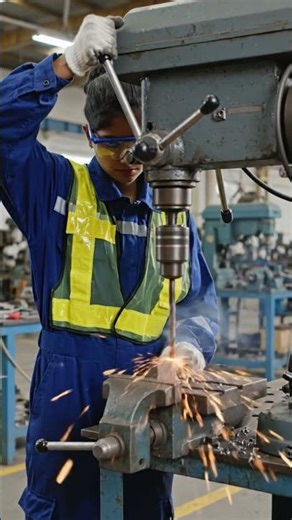 #dril machine oprate