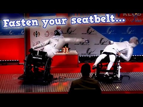 2022 Wheelchair Sabre Fencing Highlights