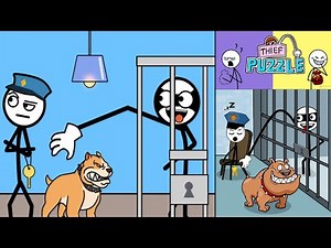 Thief Puzzle: To Pass a Level UP Tips & Tricks Android Gameplay