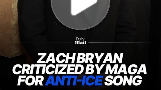 Zach Bryan faces backlash from MAGA for anti-ICE song