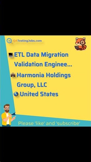 ETL Data Migration Validation Engineer (IV&V)