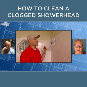 1.1K views · 33 reactions | If your shower is not spraying  full force, it’s probably clogged with hard water deposits. Here's the Simple Solution! . Watch "The Ask Danny Podcast" for more bathroom maintenance tips: https://bit.ly/3gwTZvH . #todayshomeowner #diy #homeimprovement #bathroom #lifehacks #podcast | Today's Homeowner | Facebook