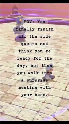 When you were just trying to enjoy the small wins and life decides it's time for a boss fight 🏜️🏃‍♂️