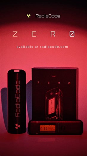 Radiacode Zero: Scintillation detector up to 9 Sv/h. Energy compensated. Pre-orders open! #radiacode