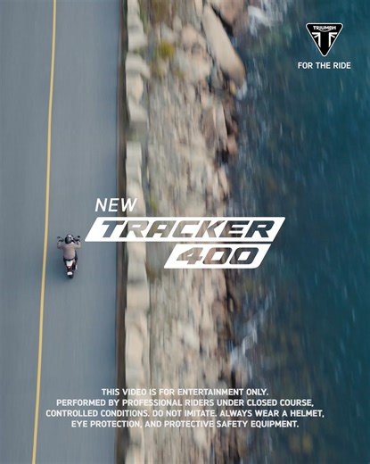 Born on the streets, built for rebellion! Take your Tracker 400 to the next level with: • Tank pads that mean business • Bullet indicators that turn heads Get ready to make a statement. Configure yours now and unleash its raw power. Click the buttom below now! | Triumph Motorcycles