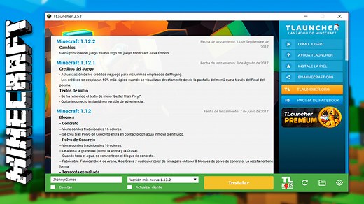 ▷ Descargar Minecraft Launcher 【 TLauncher 】