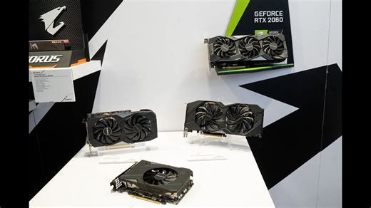 CES 2019: Gigabyte's RTX 2060 graphics cards
