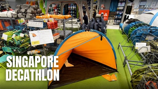 Decathlon Bedok Singapore Shopping Tour