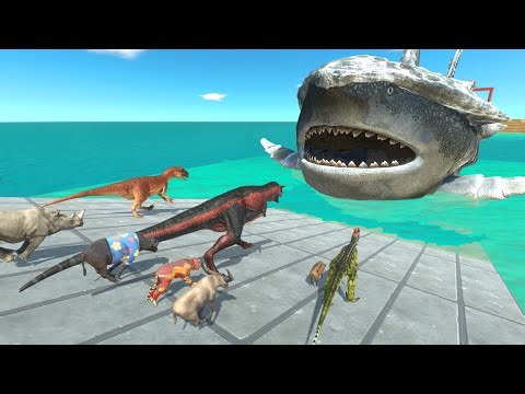 Perilous Waters of the ARK Shark – Can Dinosaurs and Animals Survive the Ramp Descent? | ARBS