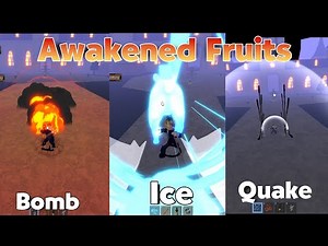 All Awakened Fruits Showcase IN 5 minutes | King legacy Update 3.51