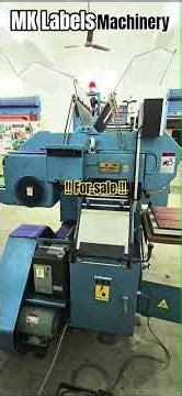 japan make borcode label die cuttur machine for sale.