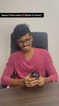 Baseus Timer review 🇱🇰 Waste of money? Sinhala review #productivity