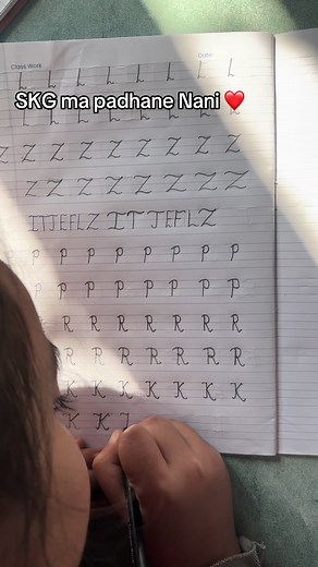 SKG ma padhane Nani: Handwriting Challenge