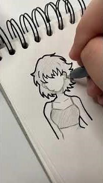 Relax and watch me ink my sketch! #artistsoftiktok#tutorial #drawingideas #short#short#sketch.with.j