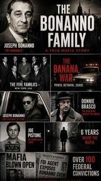 The Fall of the Bonanno Family #MafiaBoss #Shorts #HistoryShorts #MafiaHistory #TrueCrime#CrimeStory
