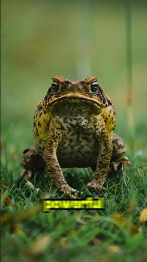 This Frog Is the Size of a Cat
