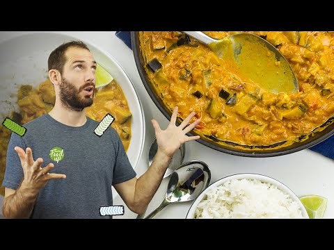 Amazing Aubergine Curry (Eggplant Curry) | Vegan & Delicious