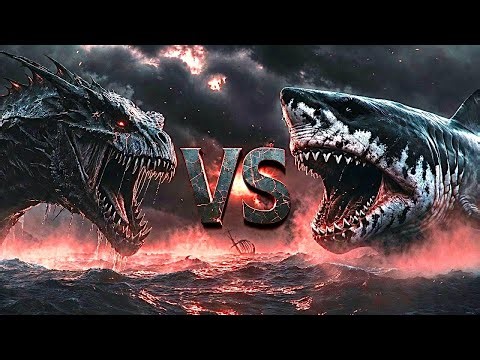 Leviathan vs Megalodon – The Most Terrifying Ocean Battle Ever Caught on Film 🌊😱