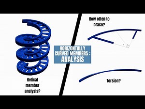 The Structural Engineer's Guide to Horizontally Curved Beams ‪@FrameMindsEngineering‬