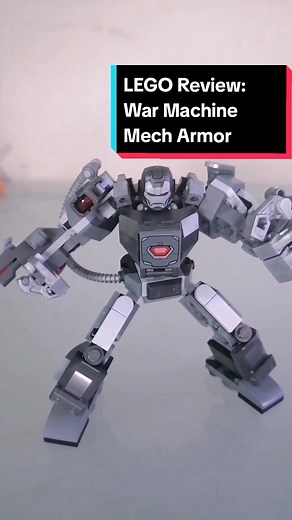 ¡La mejor mech de LEGO Marvel: War Machine!
