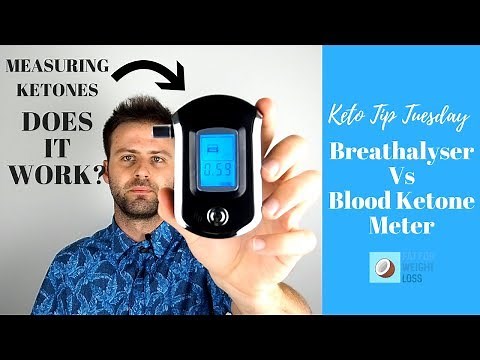 Measure Breath Ketones without a Ketonix (using a cheap breathalyzer)