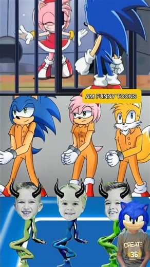 Sonic bracks The Jail and escape from the prison Animation Story X tiles hop edm Rush game 🎯| #sonic