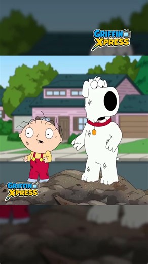 😱 Stewie and Brian have to get back home after being thrown in the trash
