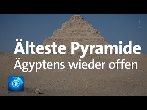 Älteste Pyramide Ägyptens wieder für Besucher geöffnet