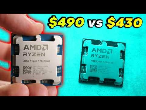 Ryzen 7 9850X3D Vs 9800X3D - Not really worth it (at all)...