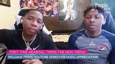 Twins Tim and Fred Williams — who grew up listening to the likes of rapper Twista and Lil Wayne — have gone viral for their 'First Time Hearing' videos, which show them giving their heartfelt thoughts about songs they admittedly might never have heard. | People