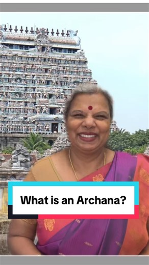 Ranjani Saigal on Instagram: "What is an Archana? When you visit a temple and want to offer a personal prayer to God, you do something called an Archana. The word Archana comes from the Sanskrit root Archa, meaning to praise or honor. It’s a way of personally connecting with the deity—just like speaking to a close friend with love and respect. To do an Archana, give your name, birth star (Nakshatra), and family lineage (Gotra, if applicable). Not sure of your Nakshatra? No worries! The priest ca