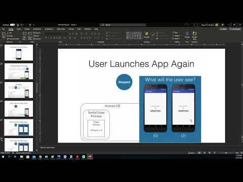 Class 32 CS411 Android Applications Development Activity Lifecycle 4