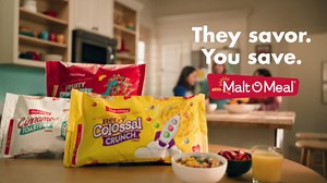 Malt-O-Meal Honey Graham Toasters Breakfast Cereal, Crunchy Honey Graham Squares, 32 oz Bag