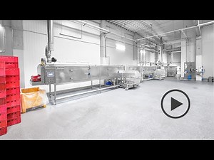 Industrial washing system for cleaning, label removal and drying of euronorm-containers | MOHN GmbH