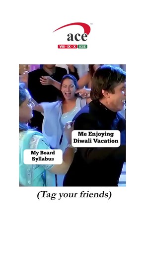Ace ICSE Private Tuitions on Instagram: "Celebration mode: ON Revision mode: ALSO ON Tag your partner-in-revision! (Ace ICSE, ICSE, Student success, Study tips, Ace your exams, ICSE Toppers, ICSE Exam, ICSE Exam Tips, 10th Exams, ICSE 10th Exam, ICSE Meme, Diwali Meme, Diwali funny reel)"