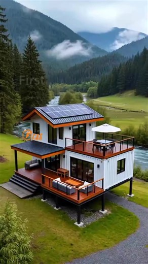 18K views · 427 reactions | Beautiful container house design inspiration  #containerhouse #containerhome #shippingcontainerhomes #dreamhome #dreamhouse #architecture #homedesign #homesweethome #luxuryhomes #modernhome #homeinspiration #realestate #plumbing #plumber #hvac #electrician #construction #contractor #plumbinglife #tradesman #renovation #homeimprovement #remodeling | Affordable shipping container homes and designs | Facebook
