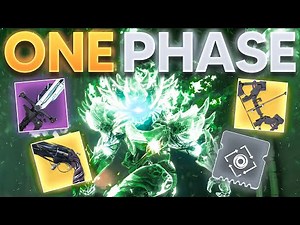 How To ONE PHASE The Crota's End Bosses For DUMMIES
