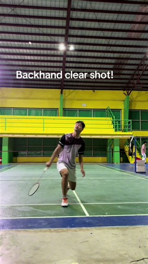 Mastering the Backhand Clear Shot in Badminton
