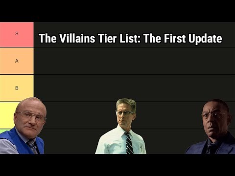 The Villains Tier List: The First Update