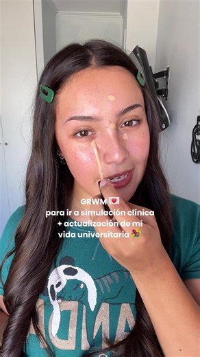 GRWM! para ir a una simulación clínica 💐💌 | monitas quédense hasta el final, porque realmente ahora soy la justiciera de las palomas 🥹 | (ig: xcaata 🦋) #getreadywithme #arreglateconmigo #grwm #estudiantedeobstetricia #obstetricia
