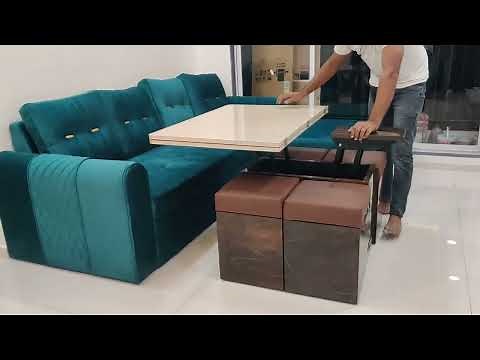 convertible centre cum dining table by ‪@DecentFurniture‬
