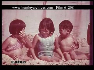 Beach Life In Australia, 1960s - Film 61208