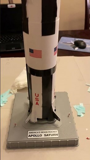 Revell Saturn V Finished