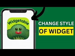 How to Change the Style of Your Widgetable Widget (Pets, Plants, Distance)