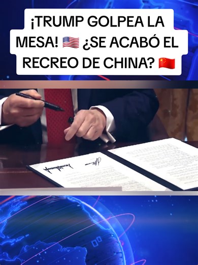 🚨 ¡USA PRIMERO O NADA! 🇺🇸 Trump pone ultimátum mundial: O rompen con China o pagan la factura. Se acabó la dependencia. 👇 #Trump2026 #EconomiaUSA #China #NoticiasUSA