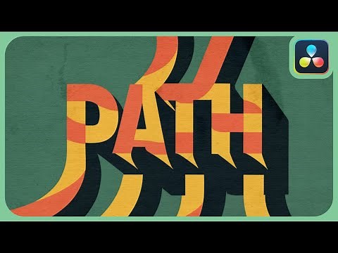 Animate Your Text On Path | DaVinci Resolve |