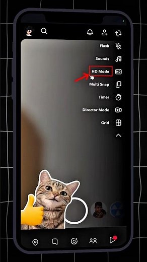 Snapchat HD Mode New Update 🔥| #snapchat | #shorts