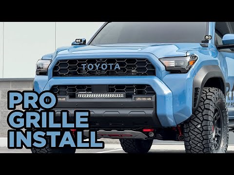 2025+ Toyota 4Runner TRD Pro / Trailhunter Grille Install
