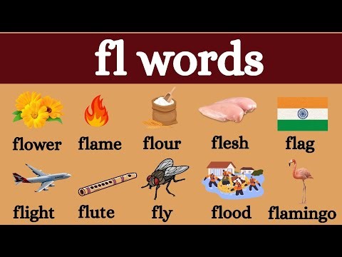 learn to read fl words/Fl words/fl starting words/English fl words/Phonics/Fl as in @SriDharaniekids